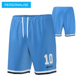 STRIDE SHORTS 8 - SKY BLUE